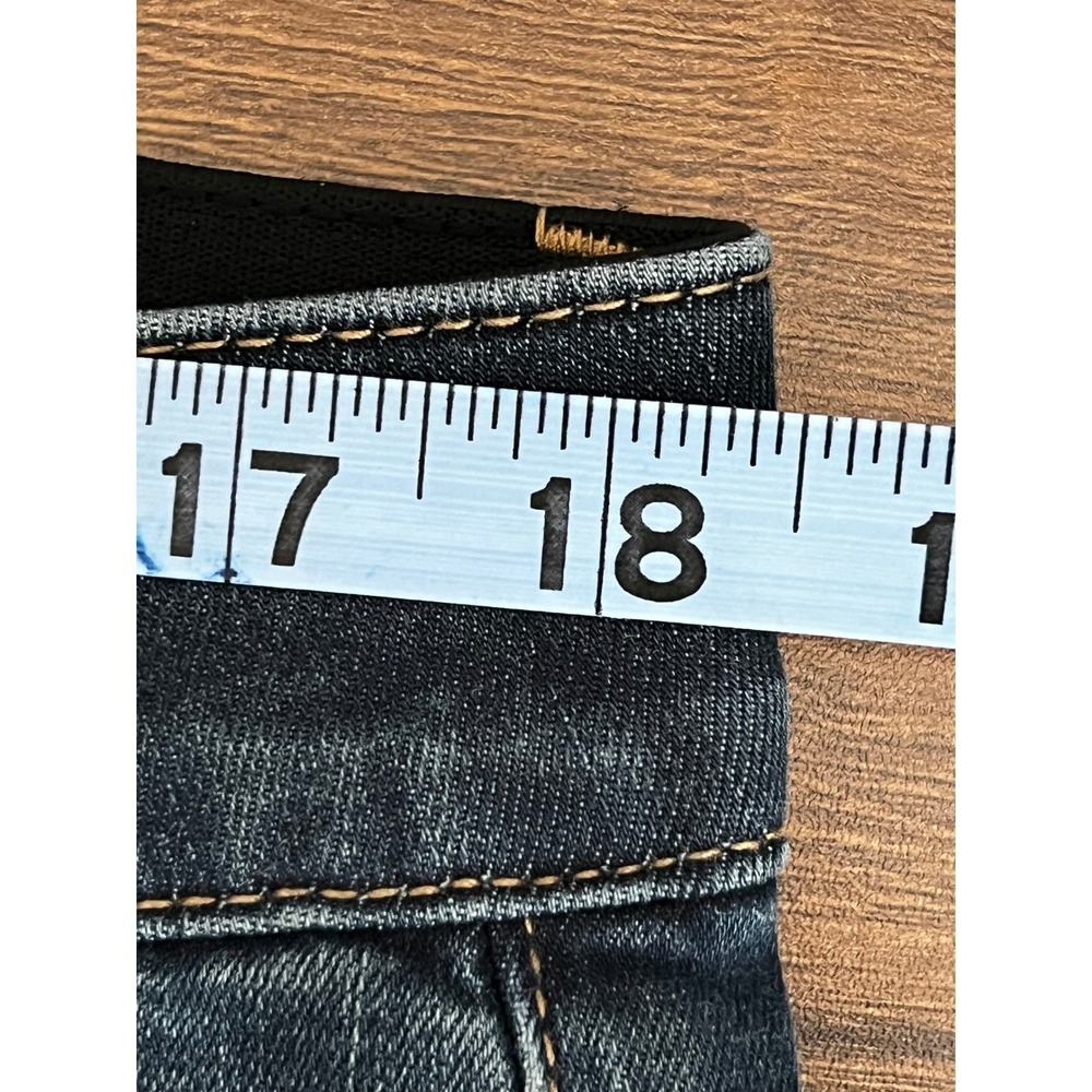 Democracy "Ab" Tech Straight Leg Jeans Dark Wash Denim Womens 16 - Picture 13 of 16